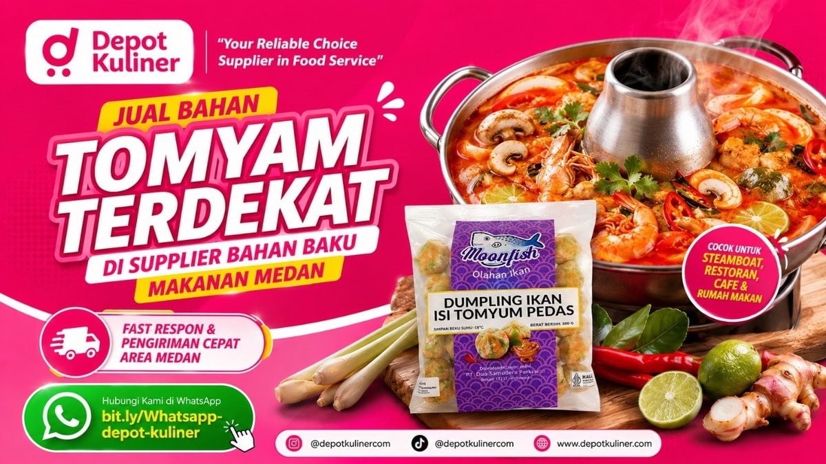 TERMURAH, WA: 0812-6524-4769, Jual Bahan Tomyam Terdekat Di Supplier Bahan Baku Makanan Medan