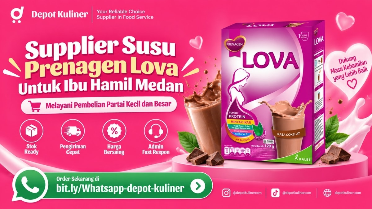 SUPPLIER TERPERCAYA, WA: 0812-6524-4769, Supplier Susu Prenagen Lova Untuk Ibu Hamil Medan
