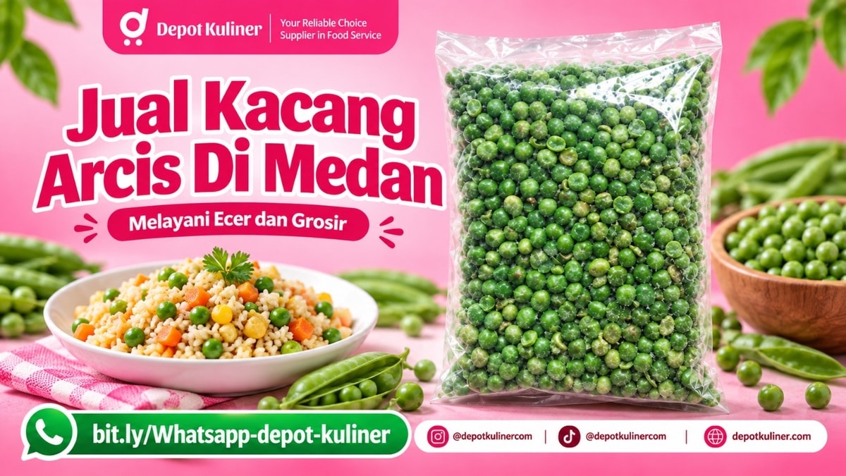 MELAYANI PAKET BESAR & KECIL, WA: 0812-6524-4769, Jual Kacang Arcis Di Medan