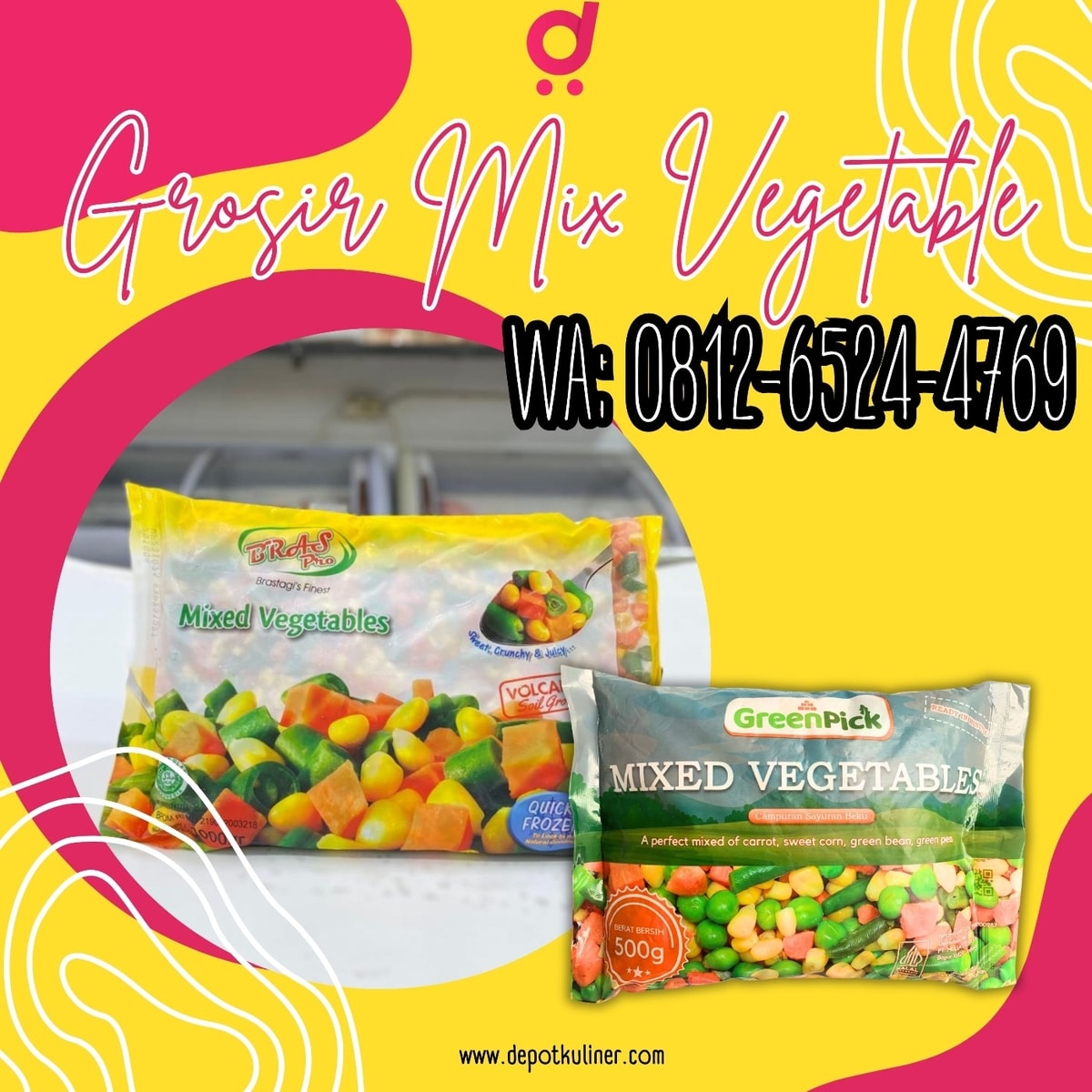 Grosir Mix Vegetable : Harga Termurah Hanya Disini!