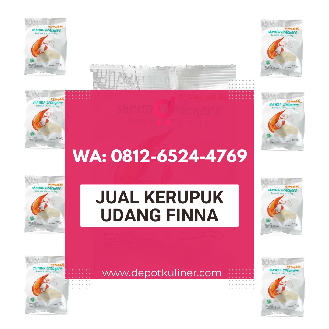 Jual Kerupuk Udang Finna – Snack Gurih & Renyah Harga Grosir