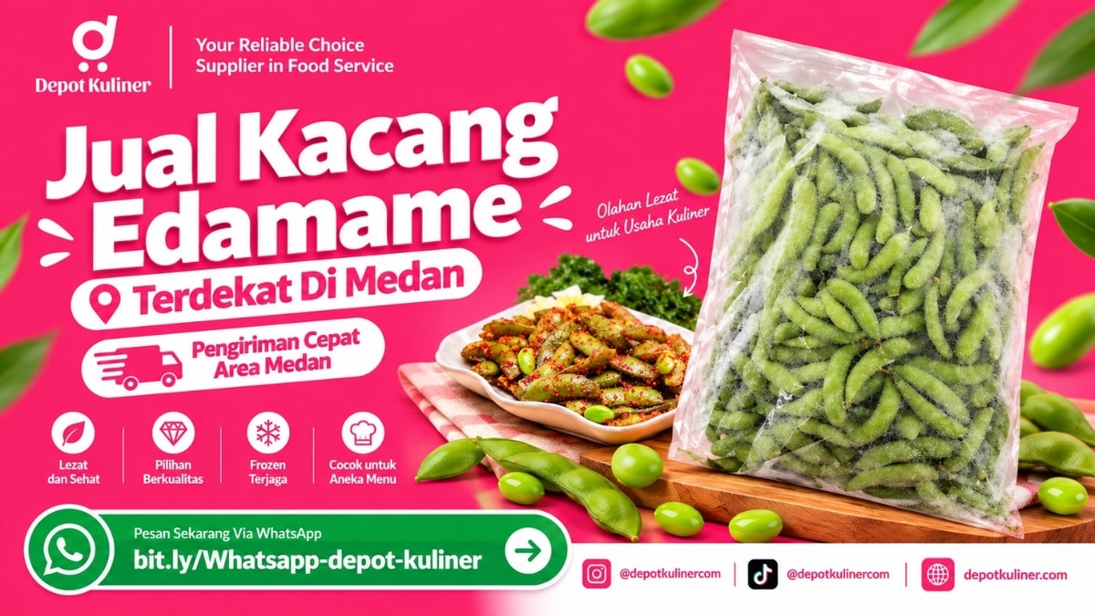 PROMO SPESIAL HARI INI, WA: 0812-6524-4769, Jual Kacang Edamame Terdekat Di Medan