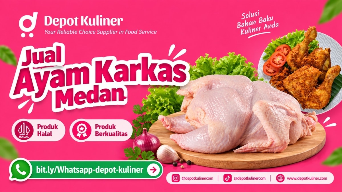 SIAP KIRIM HARI INI, WA: 0812-6524-4769, Jual Ayam Karkas Medan