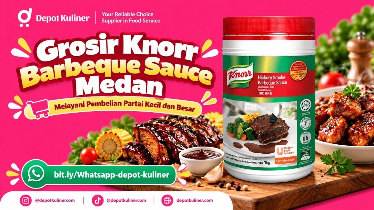 GRATIS SAMPLE HORECA, WA: 0812-6524-4769,Grosir Knorr Barbeque Sauce Medan