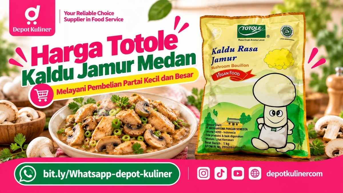 PROMO SPESIAL HARI INI, WA: 0812-6524-4769, Harga Totole Kaldu Jamur Medan