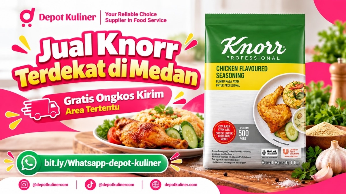 HARGA TERBAIK, WA: 0812-6524-4769, Jual Knorr Terdekat di Medan