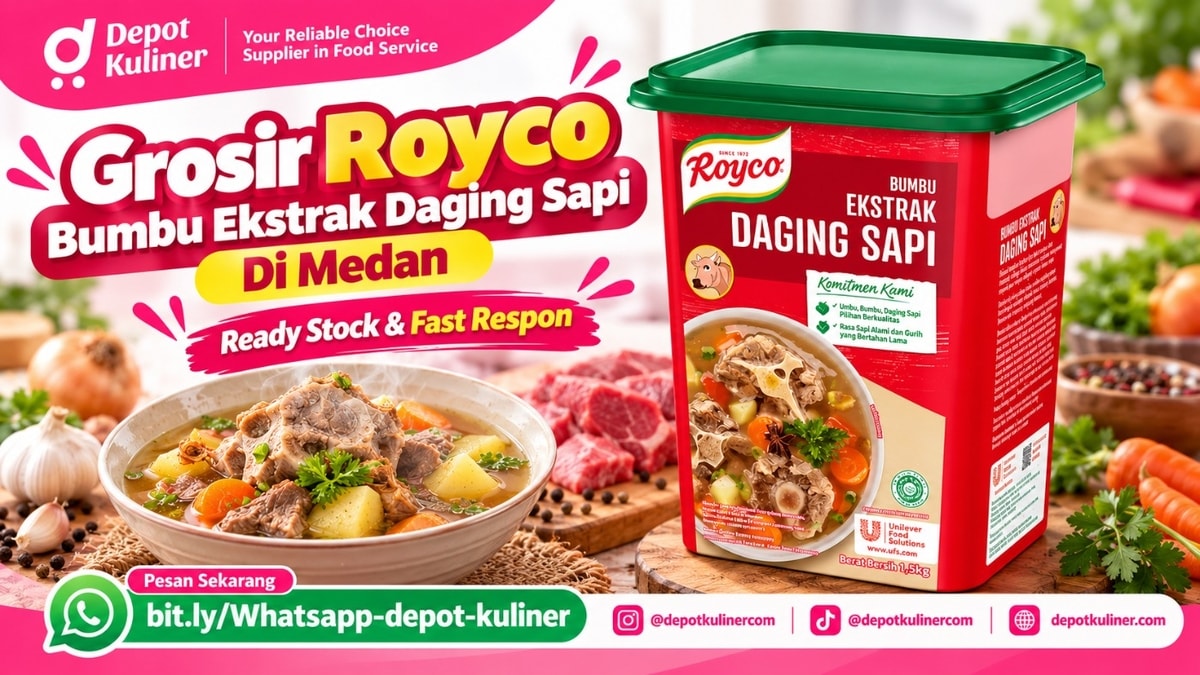 HARGA GROSIR, WA: 0812-6524-4769, Grosir Royco Bumbu Ekstrak Daging Sapi Di Medan