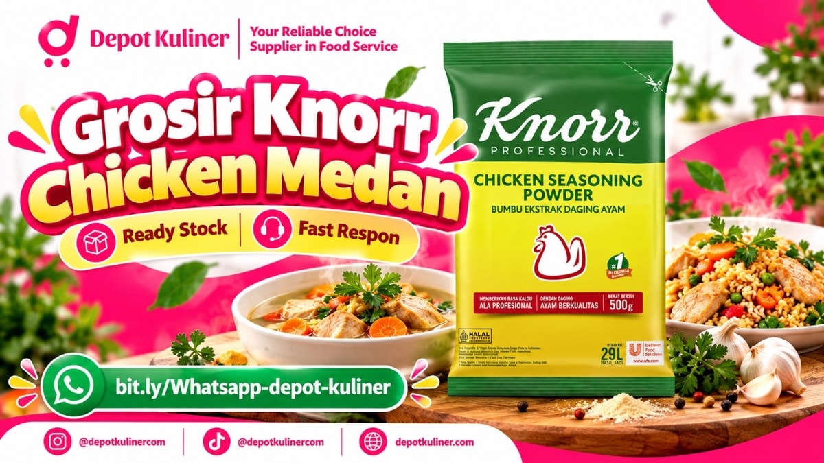 HARGA GROSIR, WA: 0812-6524-4769, Grosir Knorr Chicken Medan