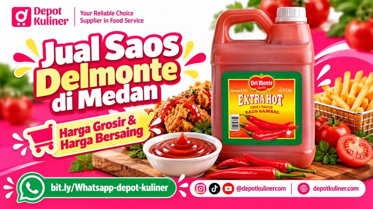 FAST RESPON, WA: 0812-6524-4769, Jual Saos Delmonte di Medan