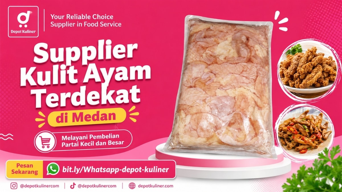 HARGA GROSIR, WA: 0812-6524-4769, Supplier Kulit Ayam Terdekat di Medan