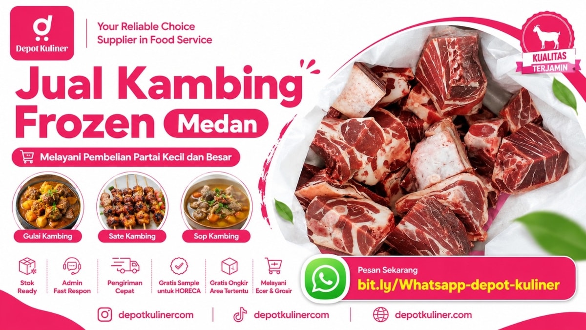 HARGA DISTRIBUTOR, WA: 0812-6524-4769, Jual Kambing Frozen Medan
