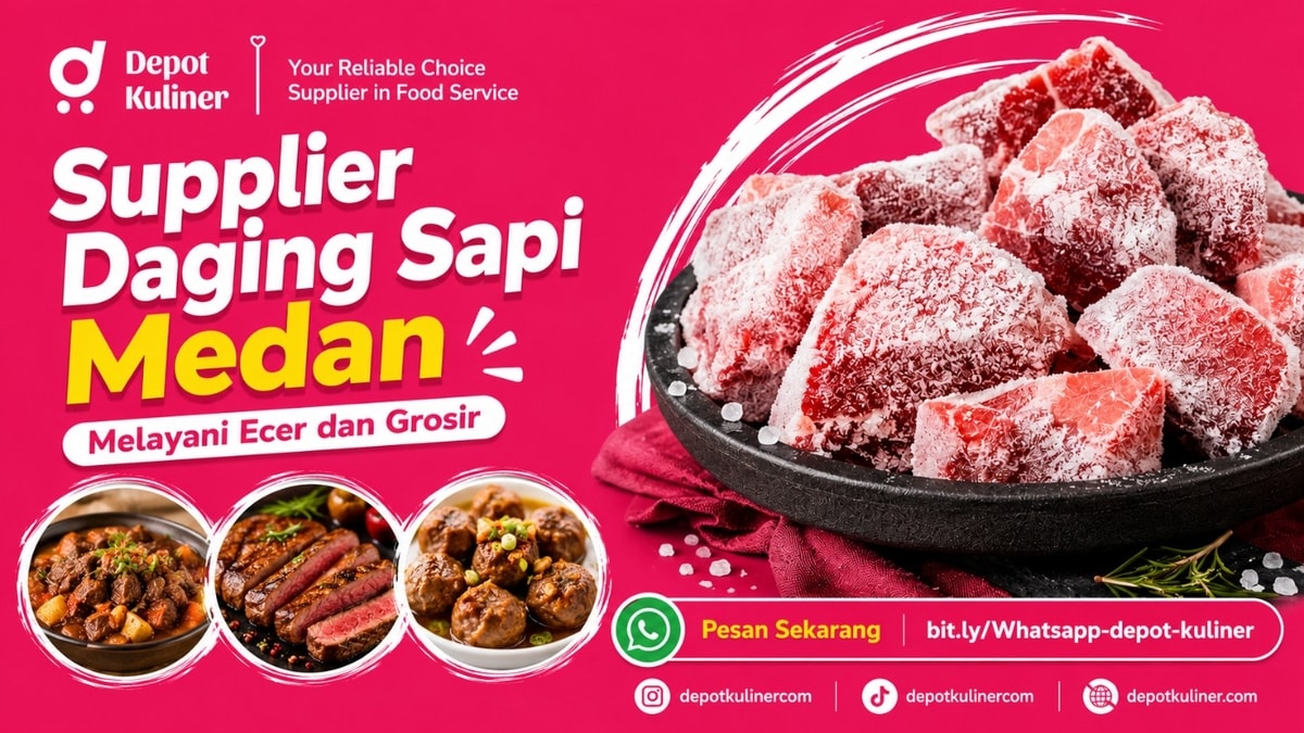 GRATIS ONGKIR AREA TERTENTU, WA: 0812-6524-4769, Supplier Daging Sapi Medan