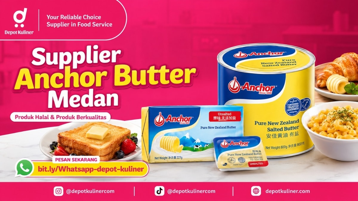 HARGA DISTRIBUTOR, WA: 0812-6524-4769, Supplier Anchor Butter Medan