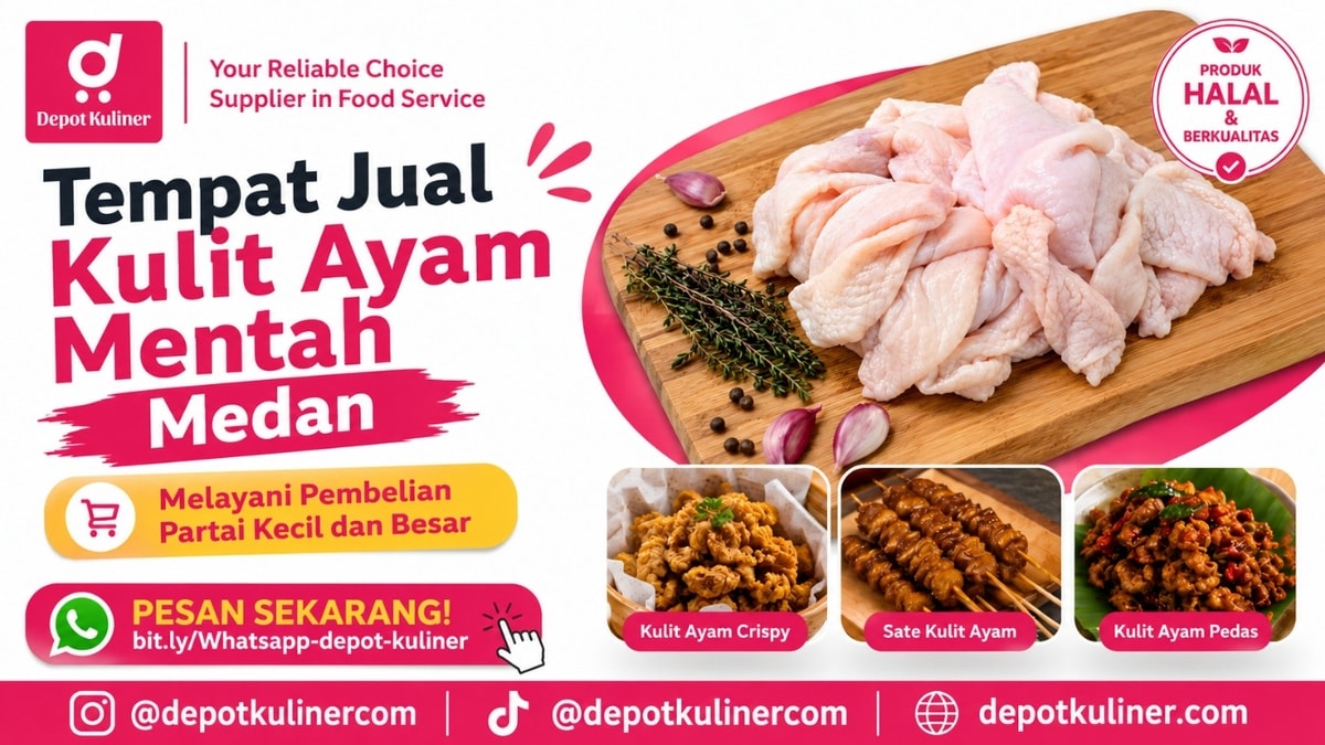 PALING DICARI, WA: 0812-6524-4769, Tempat Jual Kulit Ayam Mentah Medan