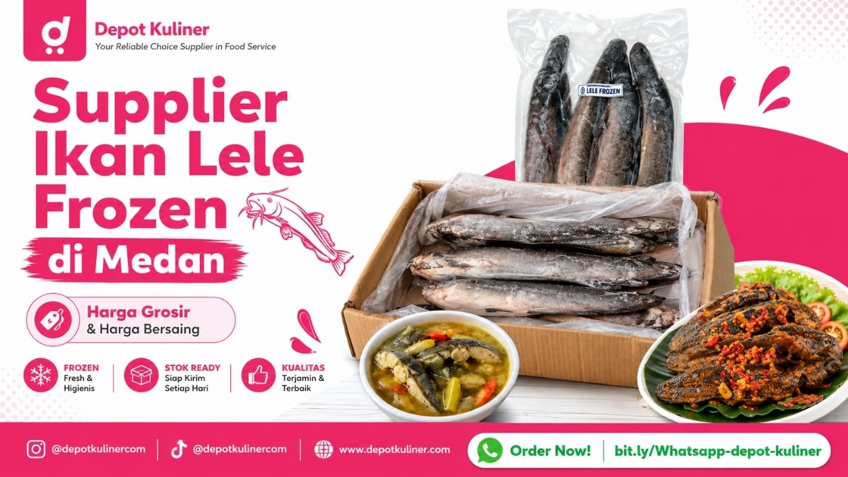 MELAYANI ECER & GROSIR, WA: 0812-6524-4769, Supplier Ikan Lele Frozen di Medan