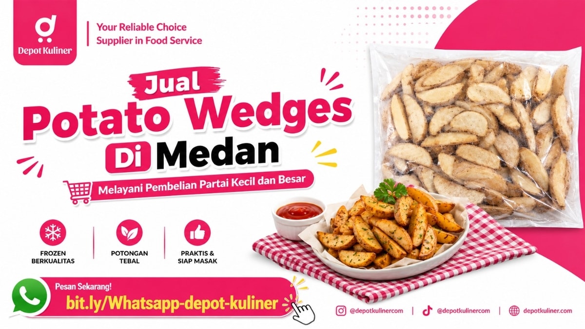 GRATIS SAMPLE HORECA, WA: 0812-6524-4769, Jual Potato Wedges Di Medan
