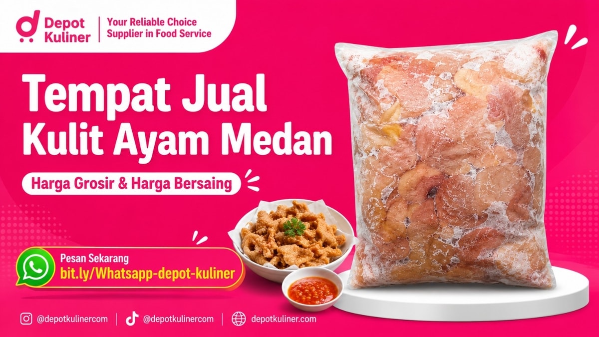 SIAP KIRIM HARI INI, WA: 0812-6524-4769, Tempat Jual Kulit Ayam Medan