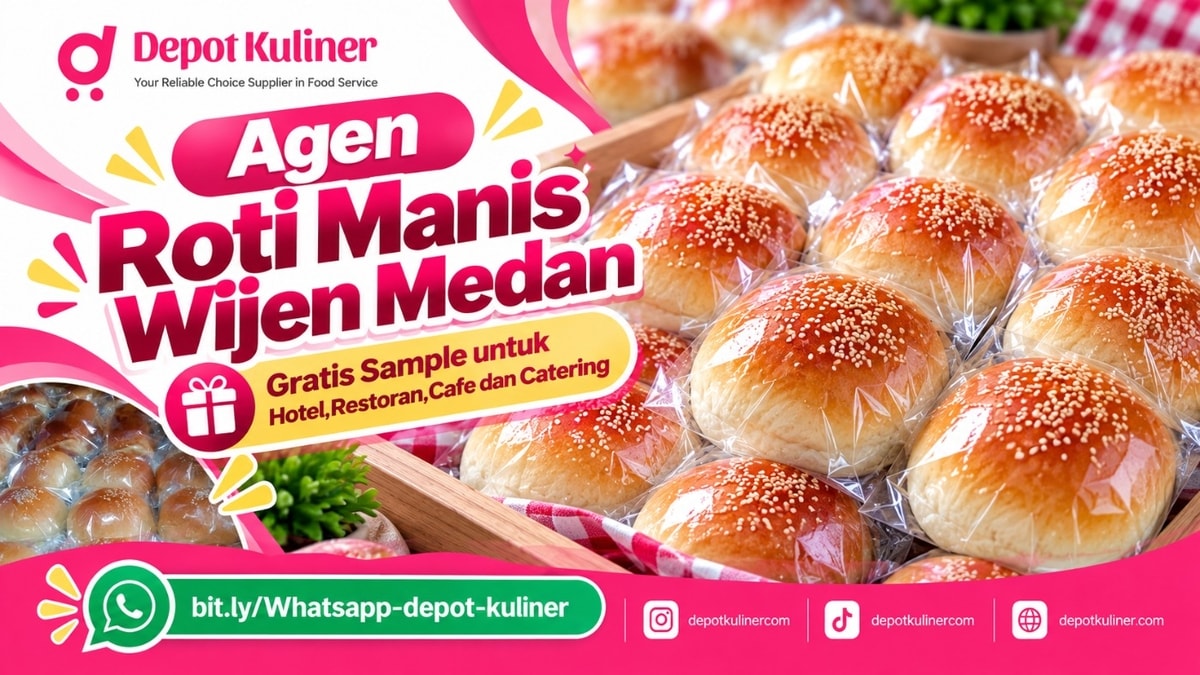 PALING DICARI, WA: 0812-6524-4769, Agen Roti Manis Wijen Medan