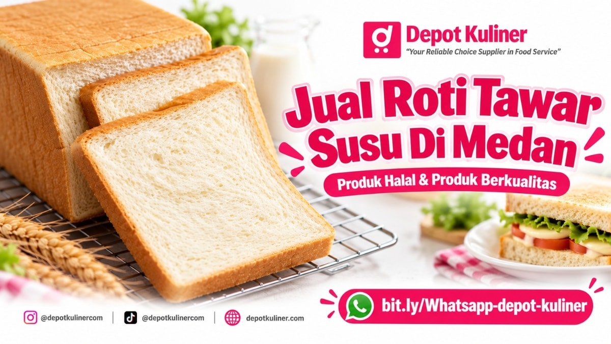 HARGA GROSIR, WA: 0812-6524-4769, Jual Roti Tawar Susu Di Medan