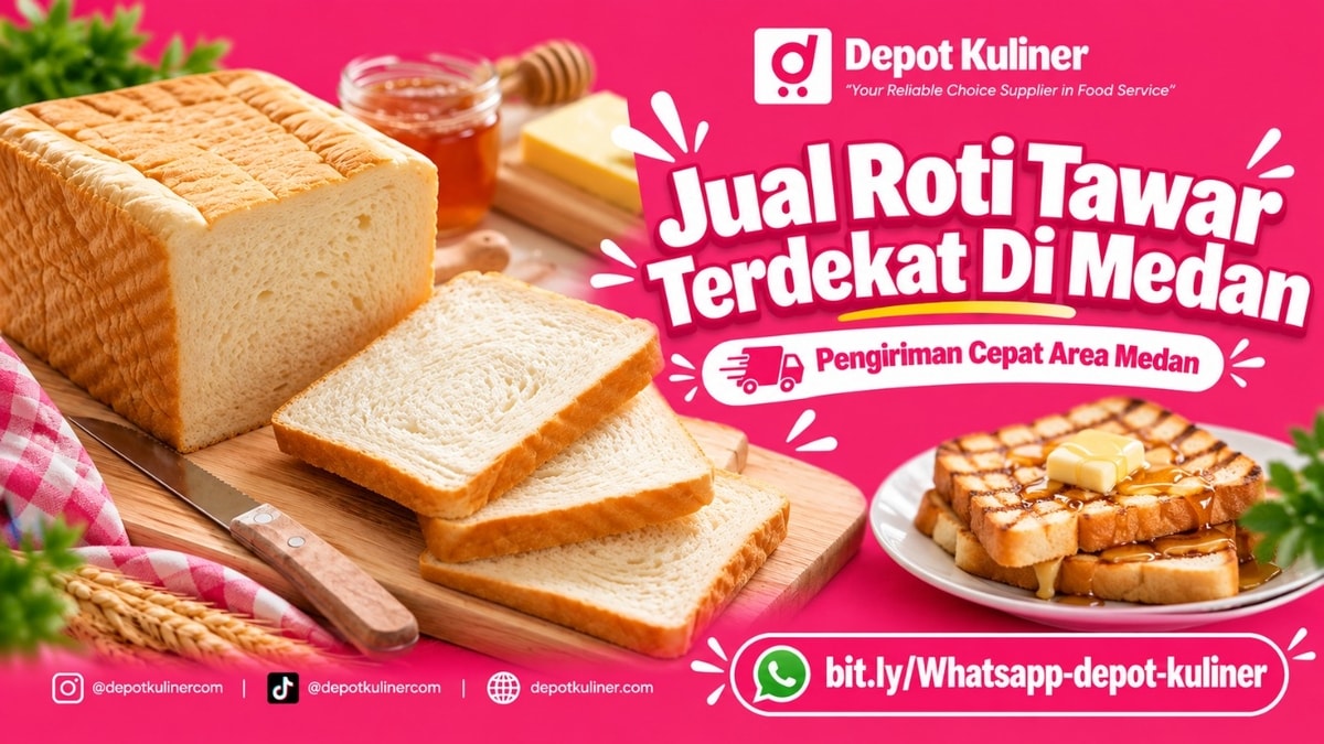 GRATIS SAMPLE HORECA, WA: 0812-6524-4769,Jual Roti Tawar Terdekat Di Medan