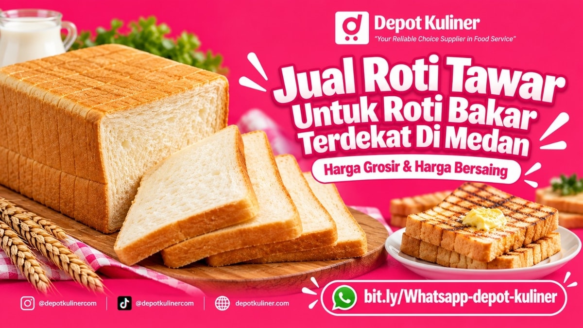 READY STOCK, WA: 0812-6524-4769, Jual Roti Tawar Untuk Roti Bakar Terdekat Di Medan