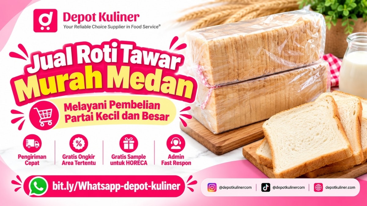 BEST SELLER, WA: 0812-6524-4769, Jual Roti Tawar Murah Medan