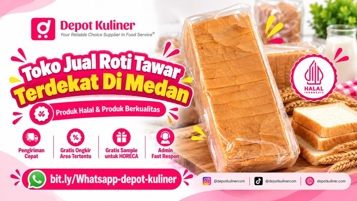 PALING DICARI, WA: 0812-6524-4769, Toko Jual Roti Tawar Terdekat Di Medan