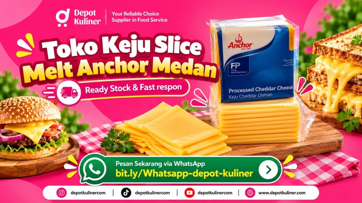 GRATIS ONGKIR AREA TERTENTU, WA: 0812-6524-4769, Toko Keju Slice Melt Anchor Medan