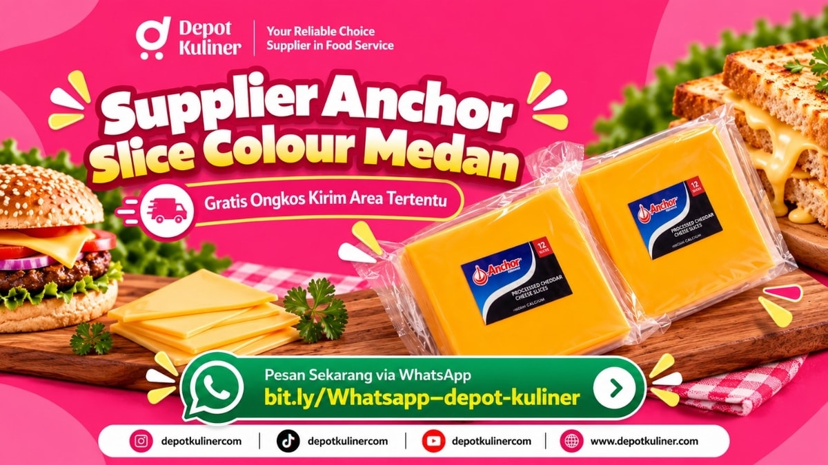 STOK SELALU READY, WA: 0812-6524-4769, Supplier Anchor Slice Colour Medan