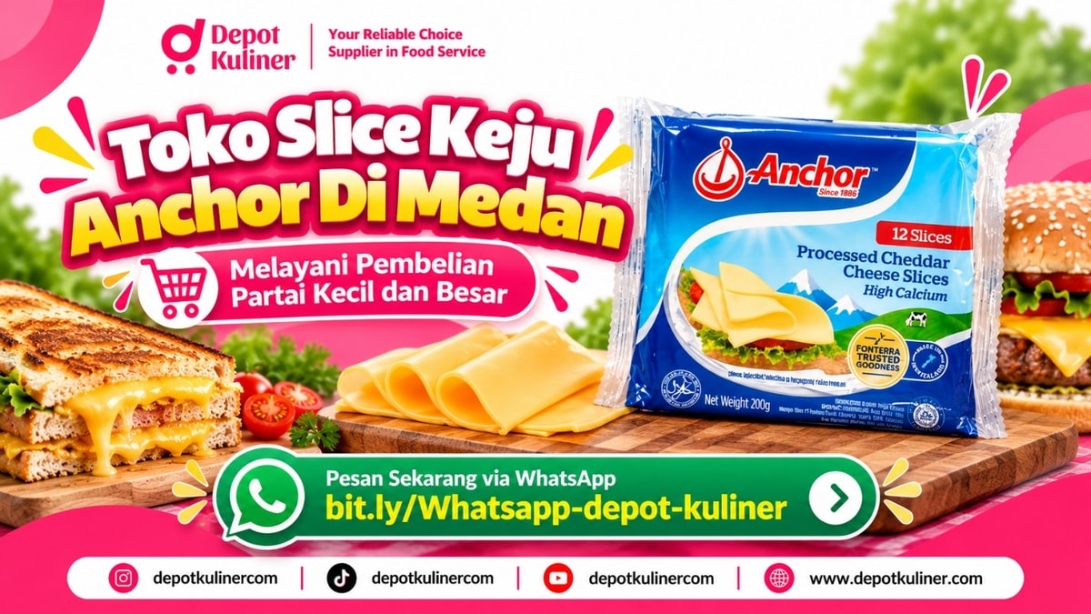 HARGA DISTRIBUTOR, WA: 0812-6524-4769, Toko Slice Keju Anchor Di Medan