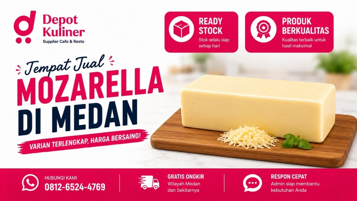 VARIAN TERLENGKAP, WA: 0812-6524-4769 Tempat Jual Mozarella Di Medan