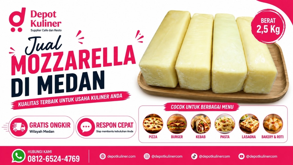 HARGA DISTRIBUTOR,WA: 0812-6524-4769 Jual Mozarella Terdekat Di Medan
