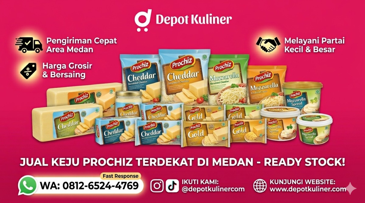 Jual keju prochiz terdekat di medan - WA: 0812-6524-4769