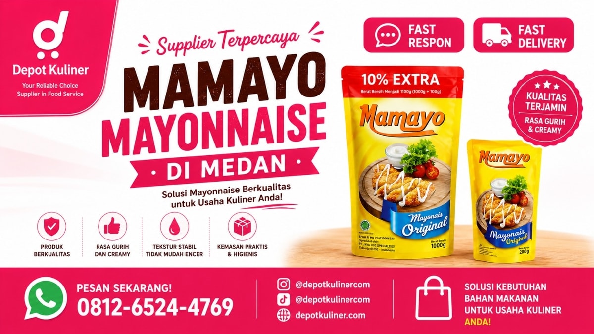 HARGA DISTRIBUTOR, WA: 0812-6524-4769 Supplier Mamayo Mayonnaise Medan
