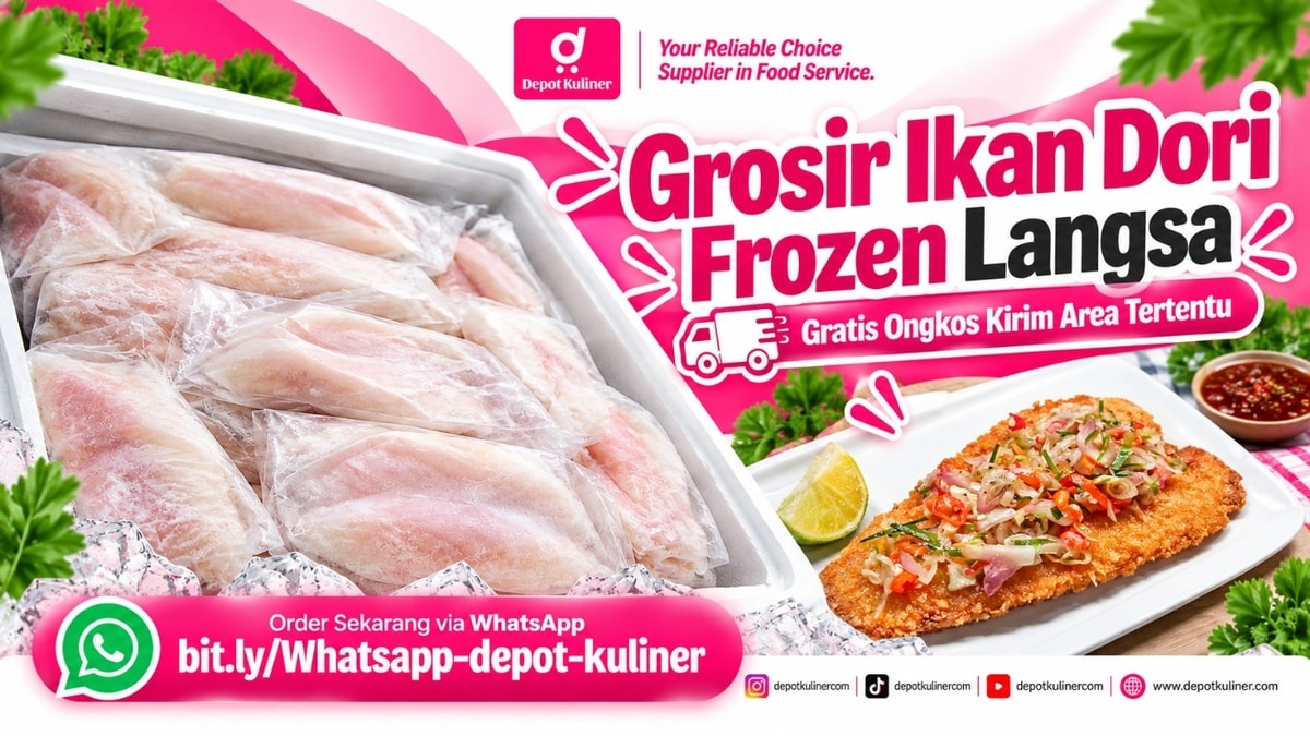 PROMO SPESIAL HARI INI, WA: 0812-6524-4769, Grosir Ikan Dori Frozen Langsa