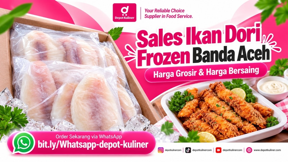 FAST RESPON, WA: 0812-6524-4769, Sales Ikan Dori Frozen Banda Aceh