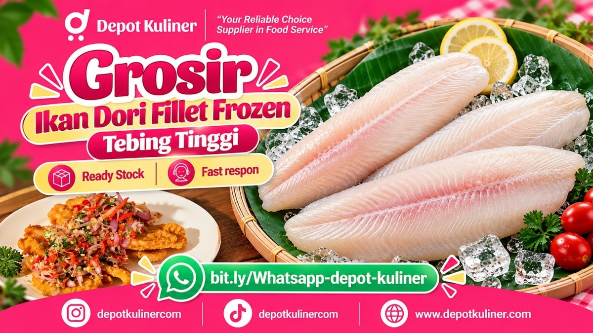 BEST SELLER, WA: 0812-6524-4769, Grosir Ikan Dori Frozen Tebing Tinggi