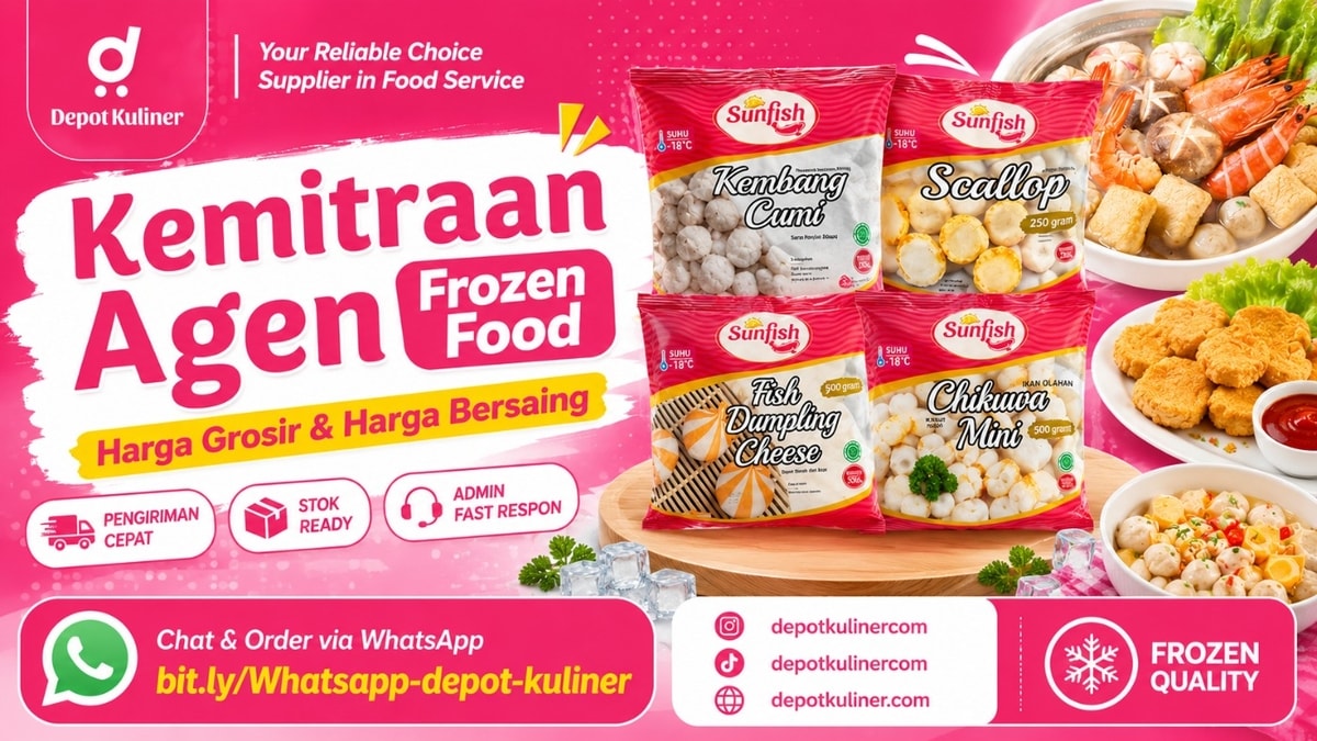 HARGA SPESIAL, WA: 0812-6524-4769, Kemitraan Agen Frozen Food