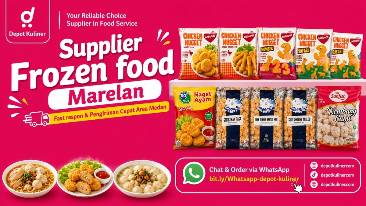 PRODUK TERLENGKAP, WA: 0812-6524-4769, Supplier Frozen food Marelan