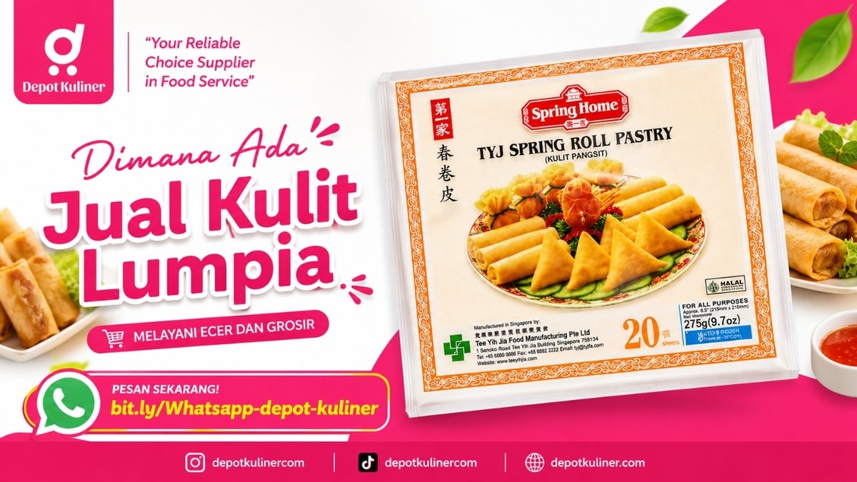 READY STOCK, WA: 0812-6524-4769, Dimana Ada Jual Kulit Lumpia