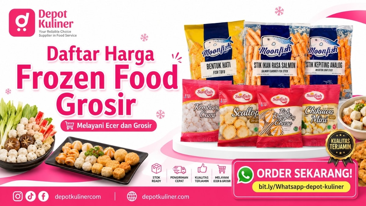 BEST SELLER, WA: 0812-6524-4769, Daftar Harga Frozen Food Grosir