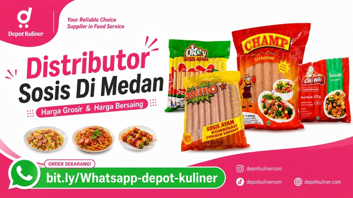 HARGA SPESIAL, WA: 0812-6524-4769, Distributor Sosis Di Medan