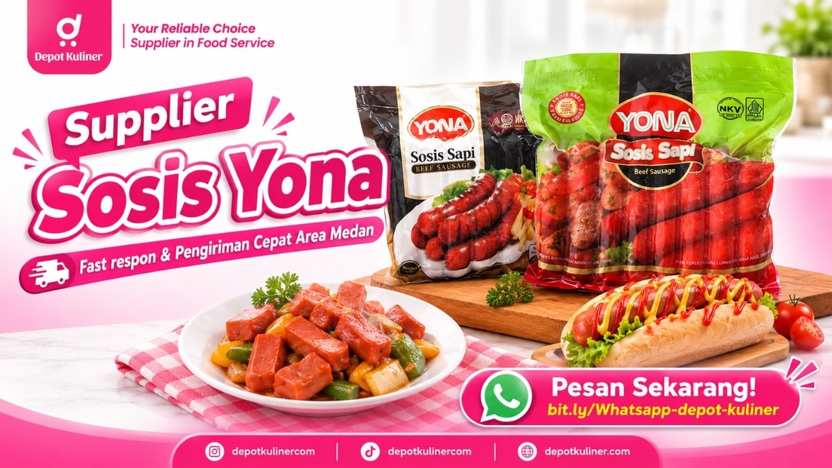 PRODUK TERLENGKAP, WA: 0812-6524-4769, Supplier Sosis Yona