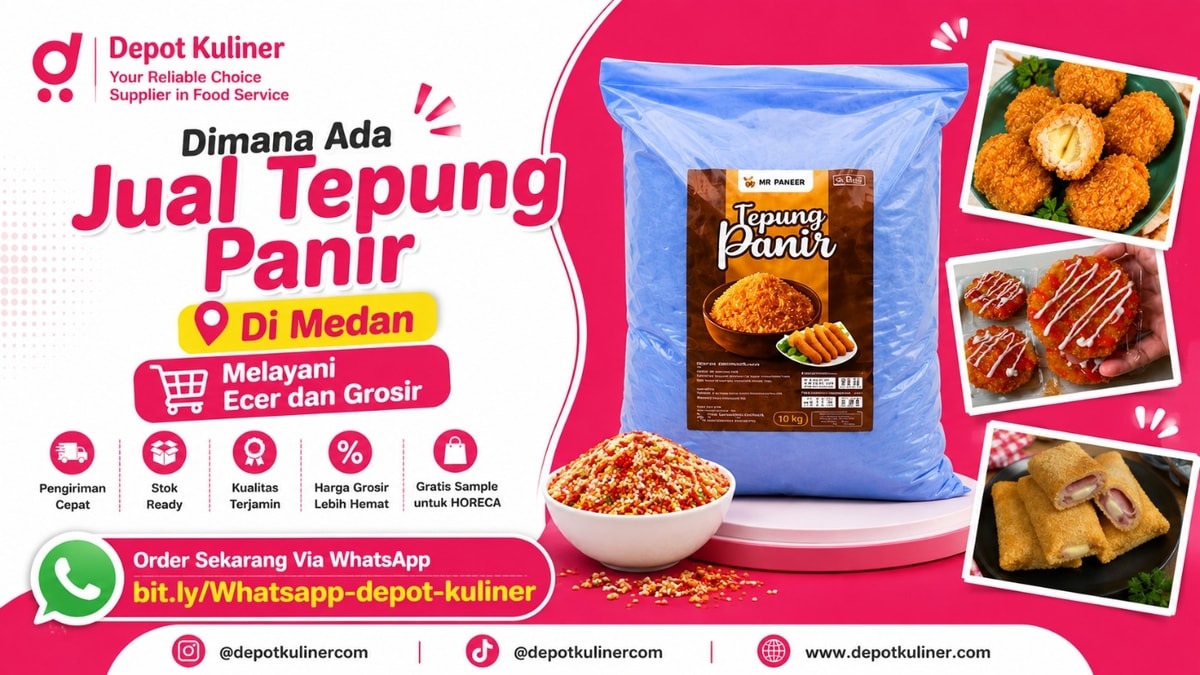 GRATIS ONGKIR AREA TERTENTU, WA: 0812-6524-4769, Dimana Ada Jual Tepung Panir Di Medan