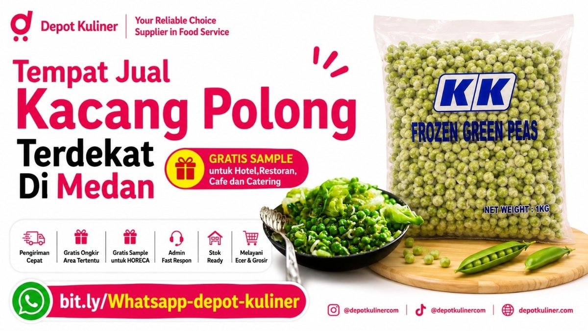 HARGA TERBAIK, WA: 0812-6524-4769, Tempat Jual Kacang Polong Terdekat Di Medan