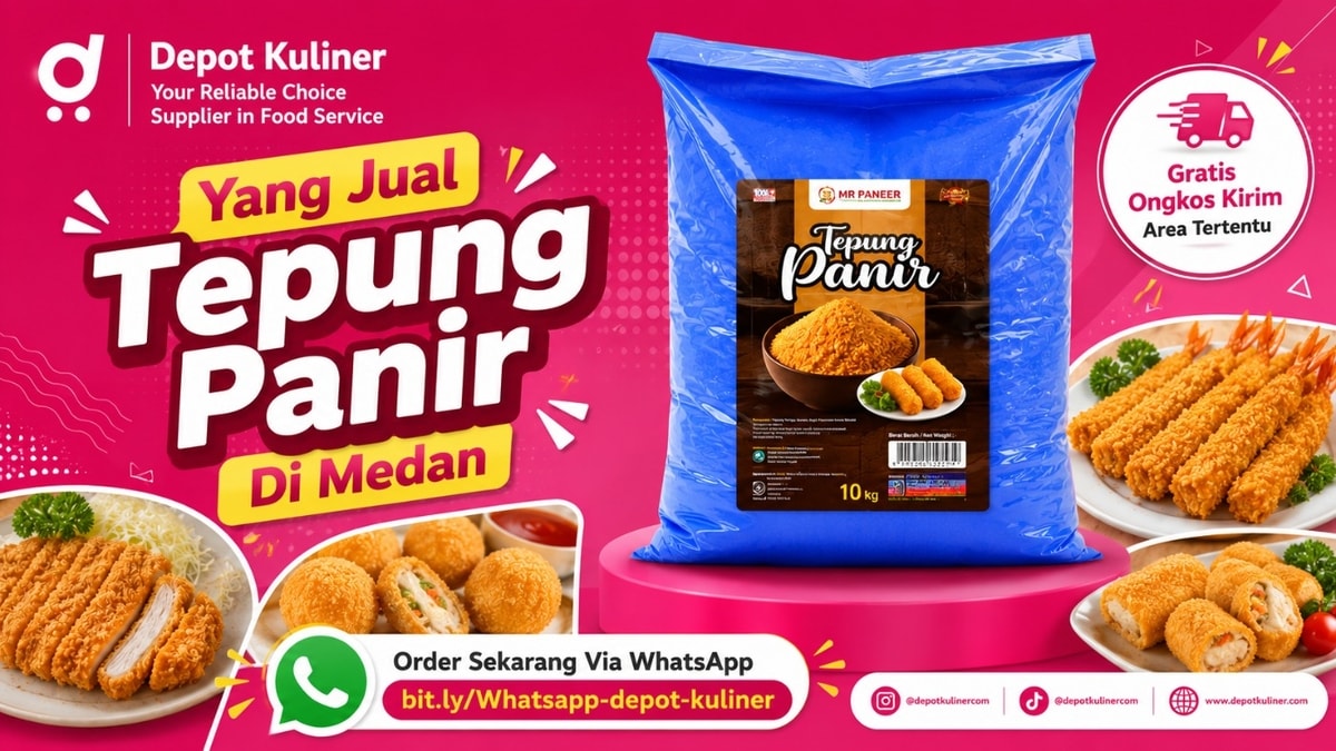 SUPPLIER TERPERCAYA, WA: 0812-6524-4769, Yang Jual Tepung Panir Di Medan