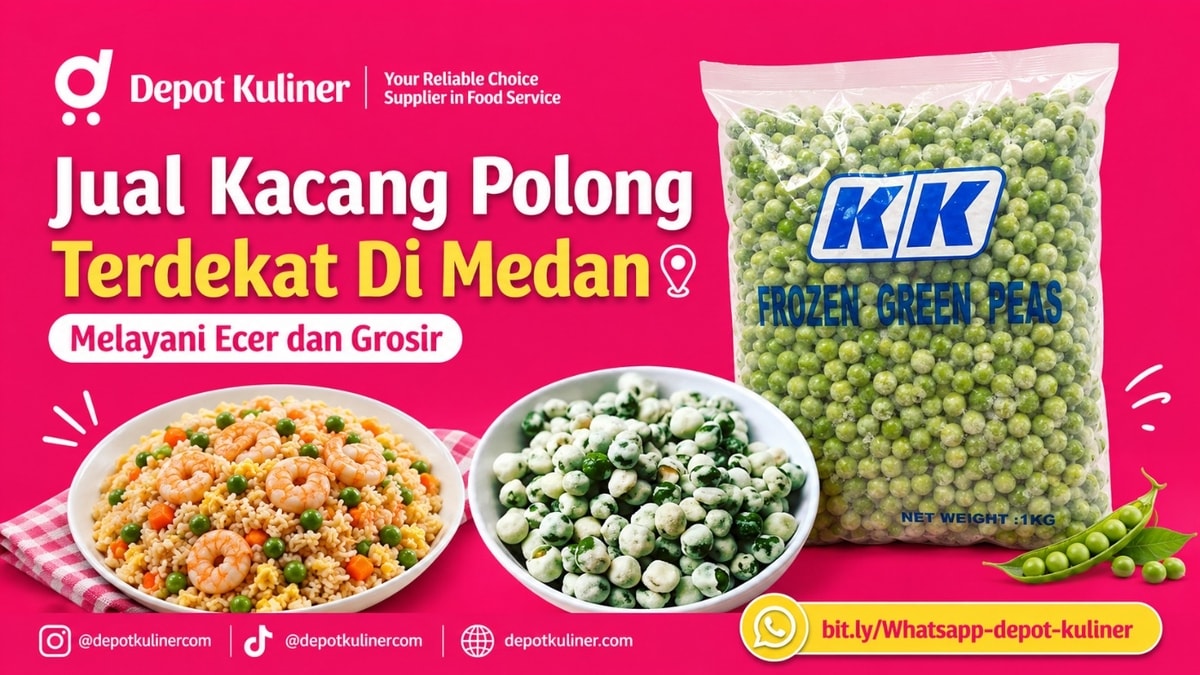 GRATIS SAMPLE HORECA, WA: 0812-6524-4769, Jual Kacang Polong Terdekat Di Medan