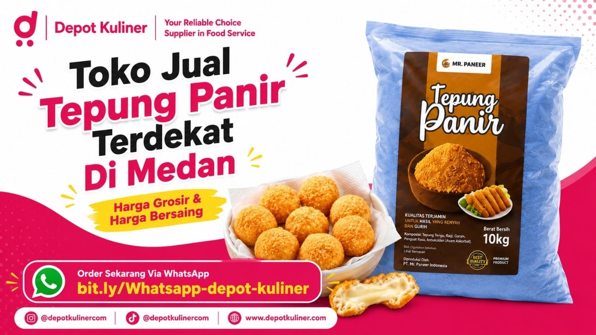MELAYANI PAKET BESAR & KECIL, WA: 0812-6524-4769, Toko Jual Tepung Panir Terdekat Di Medan