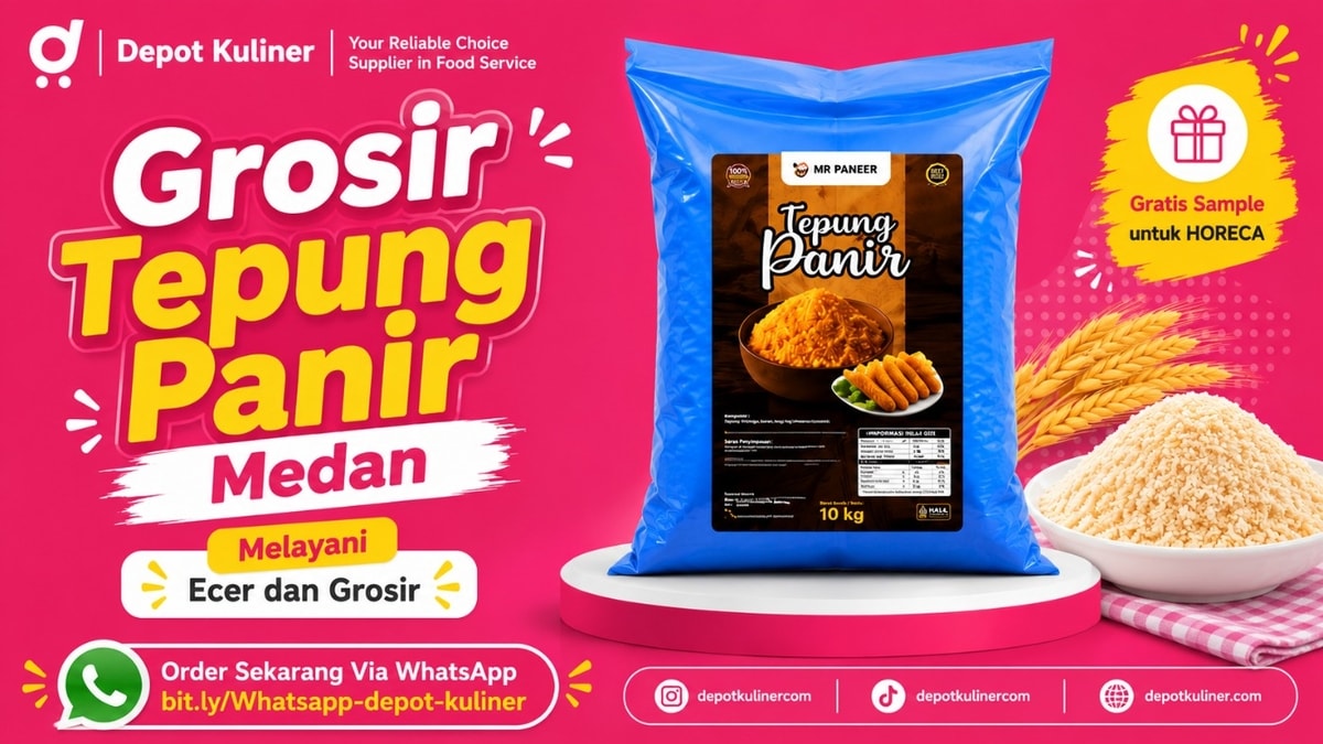 BEST SELLER, WA: 0812-6524-4769, Grosir Tepung Panir Medan