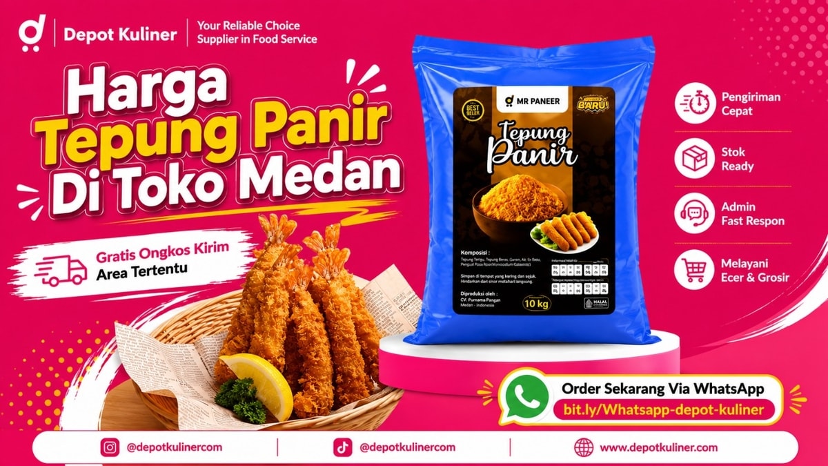 FAST RESPON, WA: 0812-6524-4769, Harga Tepung Panir Di Toko Medan